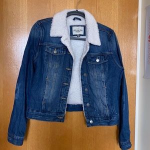 Sherpa Lined Jean jacket